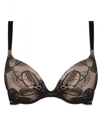 Soutien-gorge armatures trois parties Maison Lejaby Nufit Stardust (Noir)