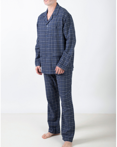 Pyjama long 100% coton Guasch Viella (Multicolore)