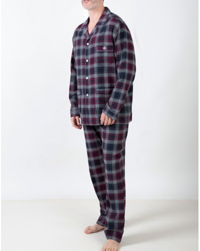 Pijama largo 100% algodón Guasch Viella (Multicolore)