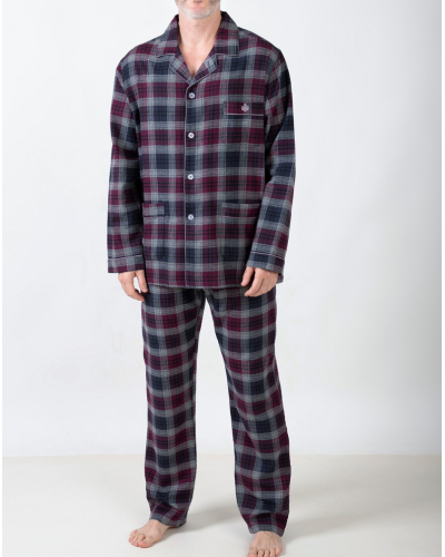 Pijama largo 100% algodón Guasch Viella (Multicolore)