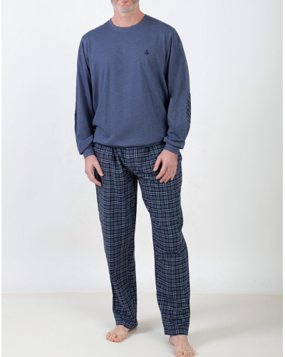 Pyjama long 100% coton Guasch Mixto Viella (Multicolore)
