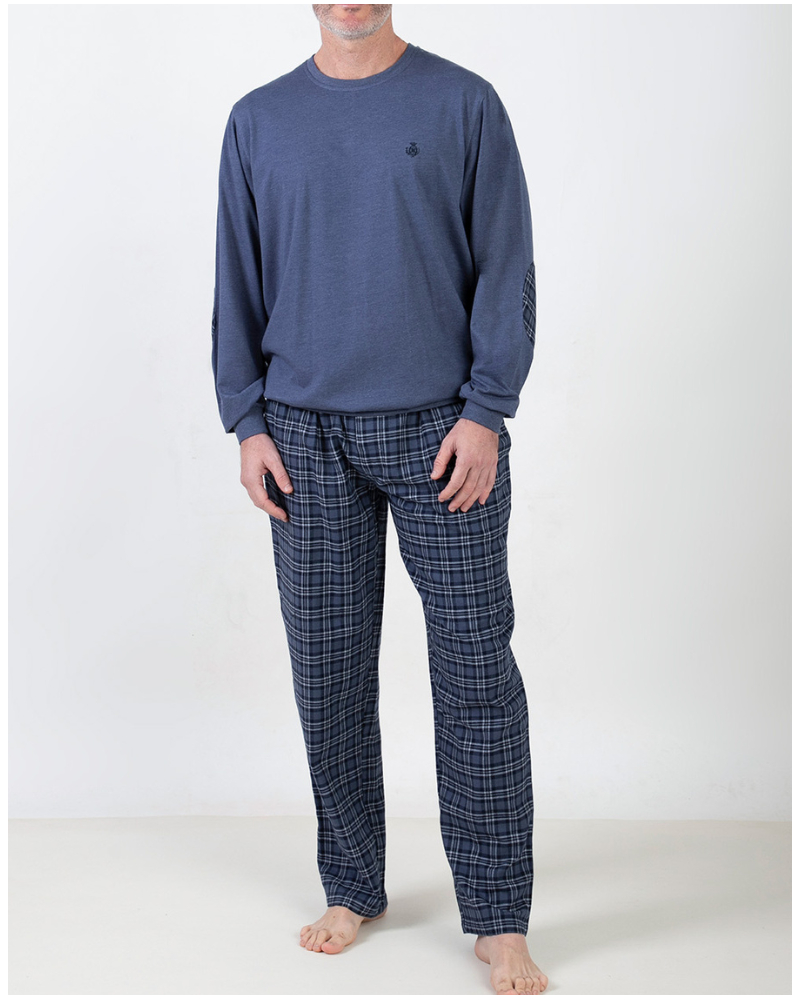 Pijama largo 100% algodón Guasch Mixto Viella (Multicolore)