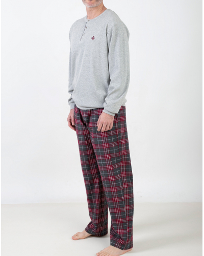 Pyjama long 100% coton Guasch Mixto Viella (Multicolore)