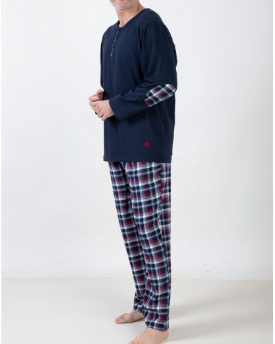 Long pyjamas 100% cotton Guasch Mixto Viella (Multicolore)