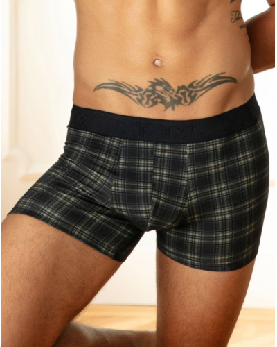 Boxer algodón modal HOM Sid (Imprimé Carreaux)