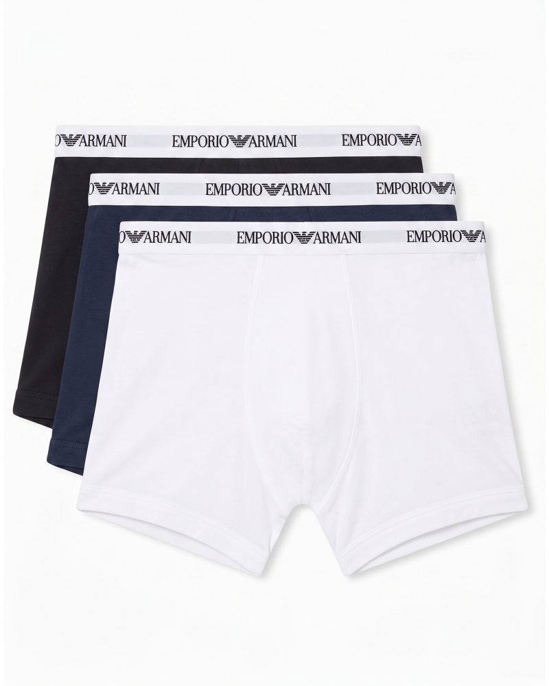 Lot de 3 boxers Emporio Armani Core Logoband (M0042)