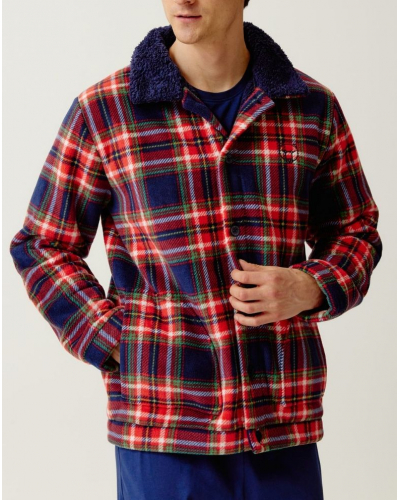 Chaqueta polar con forro de sherpa Arthur (Marine)