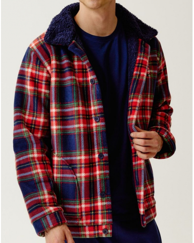 Chaqueta polar con forro de sherpa Arthur (Marine)