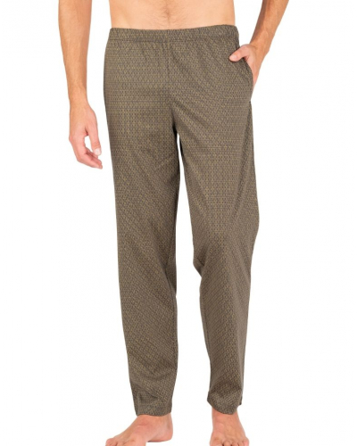 Pijama largo 100% algodón Edición Limitada de Navidad Eminence (Anthracite/Imprimé Gold)