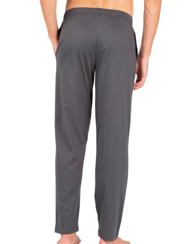 Pyjama long col V 100% coton Edition Limitée Noël Eminence (Imprimé Gold/Anthracite)