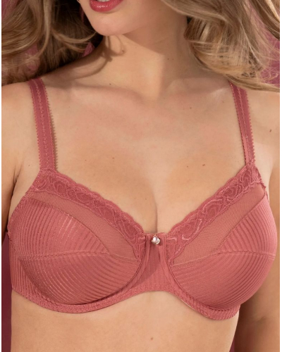 Well-being underwired bra Antigel Boyish Séduction (Blush Pétale)