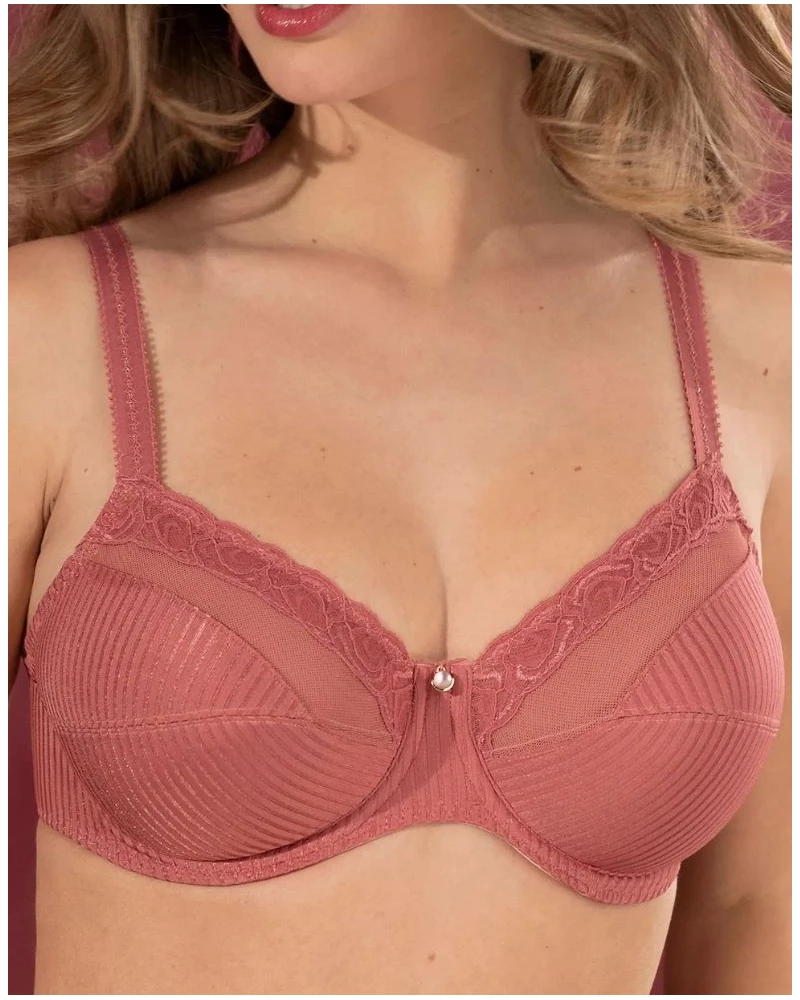 Sujetador con aros bienestar Antigel Boyish Séduction (Blush Pétale)