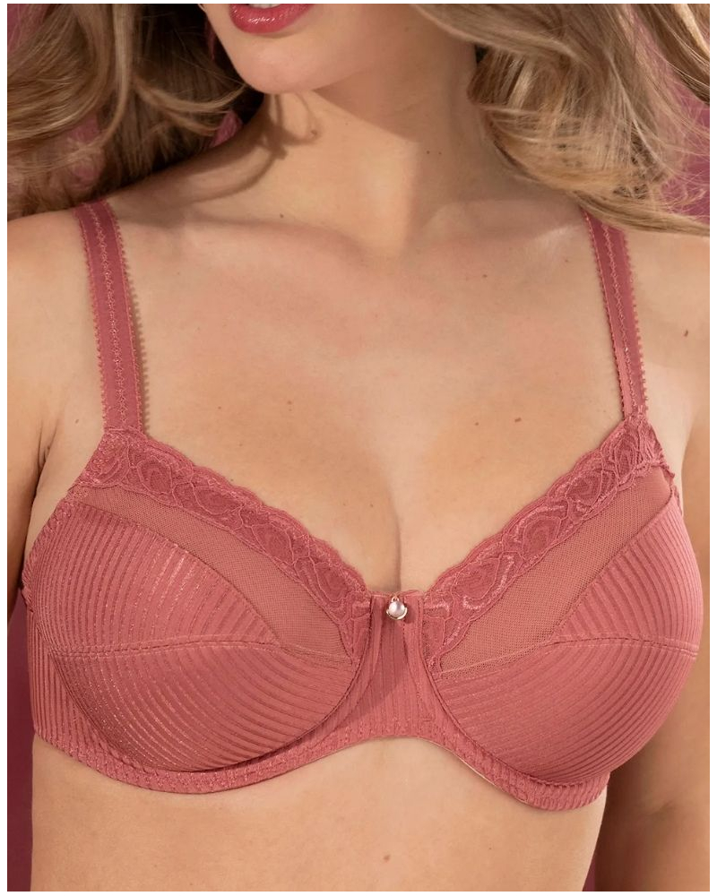 Well-being underwired bra Antigel Boyish Séduction (Blush Pétale)