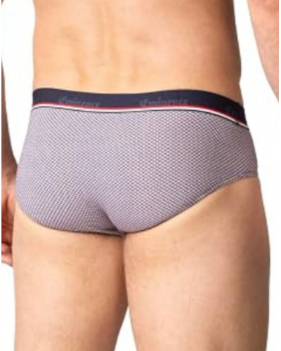 Lot de 2 slips en coton Eminence Fait en France (Cocarde/Marine)
