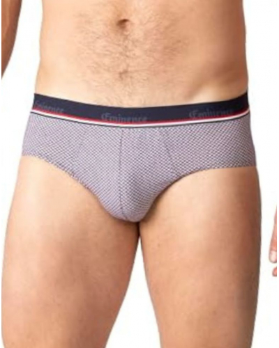 Lot de 2 slips en coton Eminence Fait en France (Cocarde/Marine)