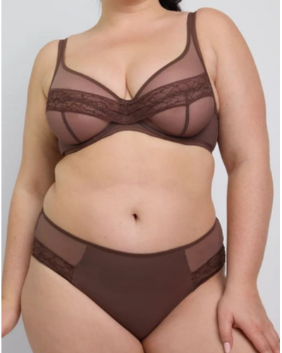 Shorty Maison Lejaby Nudité (Espresso dust)