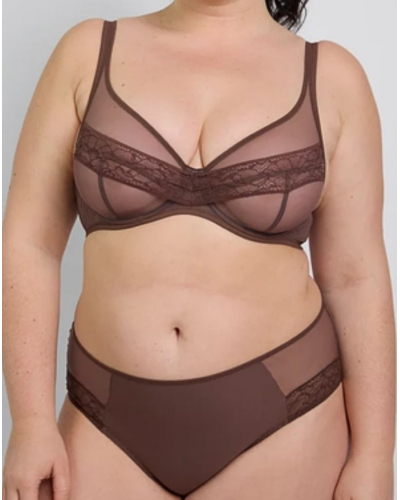 Culotte Maison Lejaby Nudité (Espresso dust)