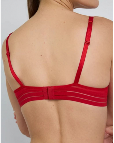 Sujetador push-up Maison Lejaby Nufit (Rouge passion)