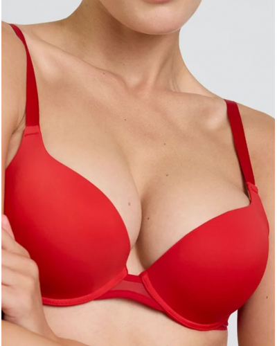 Soutien-gorge push-up Maison Lejaby Nufit (Rouge passion)