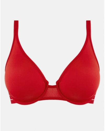 Soutien-gorge emboîtant moulé Nufit Maison Lejaby (Rouge passion)