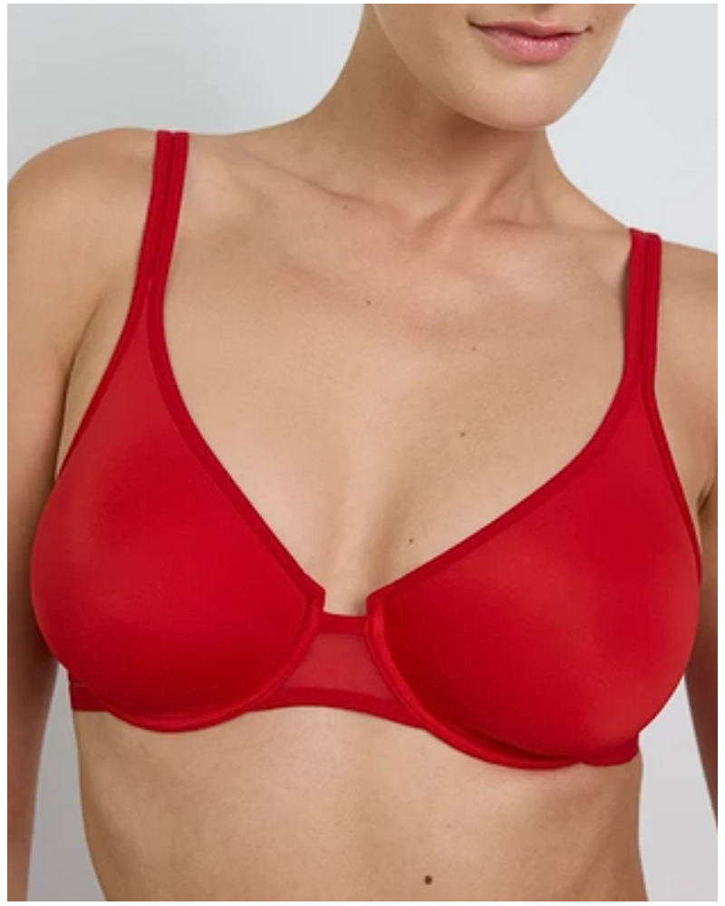 Soutien-gorge emboîtant moulé Nufit Maison Lejaby (Rouge passion)