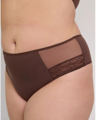 Shorty Tanga Maison Lejaby Nudité (Espresso dust)