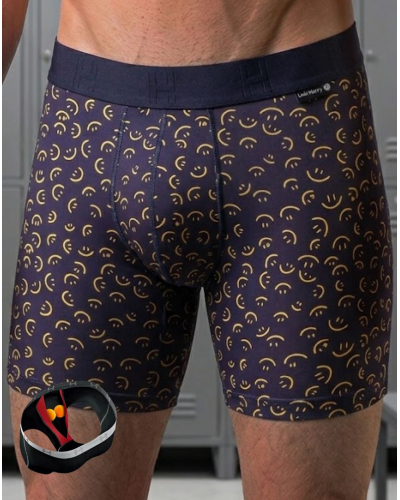 Boxer short modal and cotton Loïc Henry (Smiley)