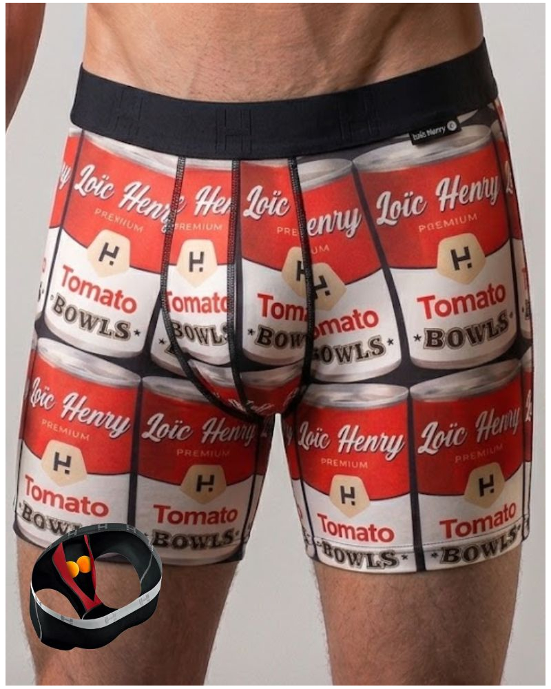 Boxer microfibre Loïc Henry (Warhol)