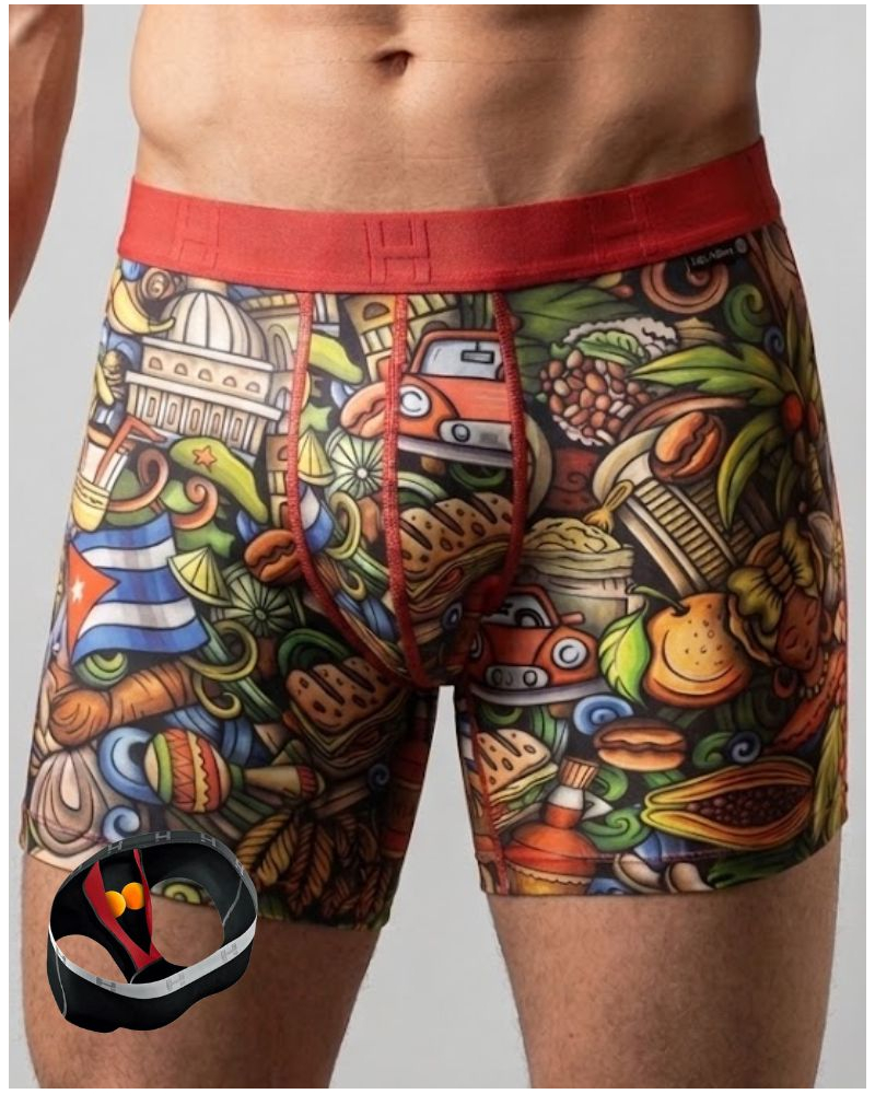 Boxer microfibre Loïc Henry (Havana)
