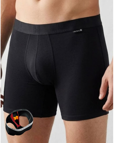 Boxer shorts cotton Loïc Henry (Black)
