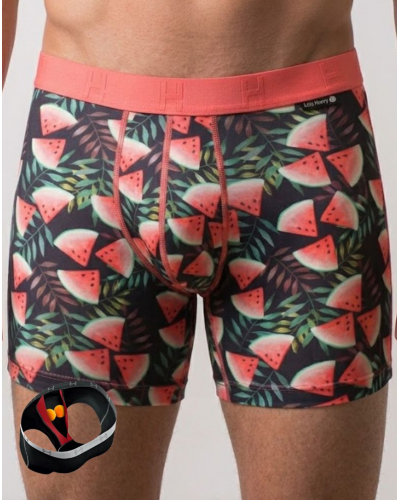 Boxer microfibre Loïc Henry Watermelon (Imprimé Multicolore)