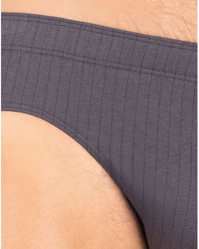Paquete de 3 calzoncillos 100% algodón Eminence Trio Fantaisie (Gris)