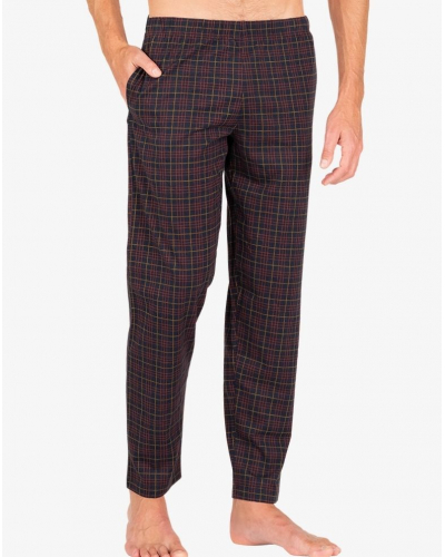 Pijama largo 100% algodón Eminence L'Ecossais (Imprimé Tartan)