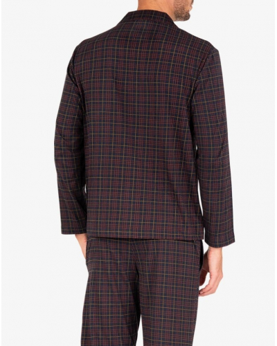 Pyjama long 100% coton Eminence L'Ecossais (Imprimé Tartan)