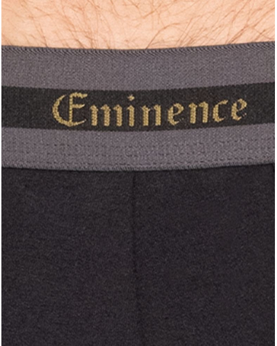 Lot de 3 slips en coton Edition Limitée Noël Eminence (Noir/Anthracite/Kaki)