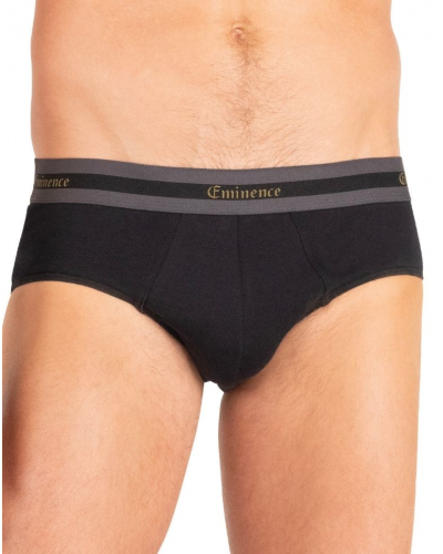 Paquete de 3 calzoncillos en algodón Edición Limitada de Navidad Eminence (Noir/Anthracite/Kaki)