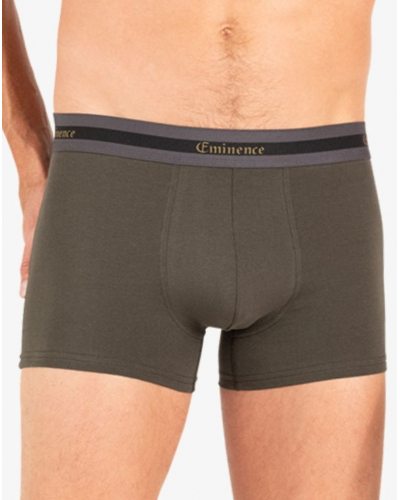 Lot de 3 boxers en coton Edition Limitée Noël Eminence (Noir/Anthracite/Kaki)
