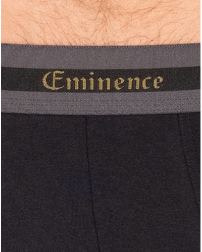 Pack of 3 cotton boxer shorts Limited Christmas Edition Eminence (Noir/Anthracite/Kaki)