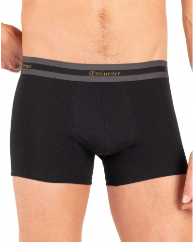 Paquete de 3 boxers en algodón Edición Limitada de Navidad Eminence (Noir/Anthracite/Kaki)