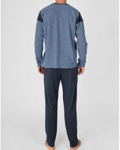 Pijama largo algodón Massana (Marine Vigoré)