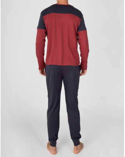 Long pyjamas 100% cotton Massana (Multicolore)