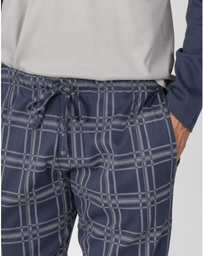 Long pyjamas 100% cotton Massana (Sable)