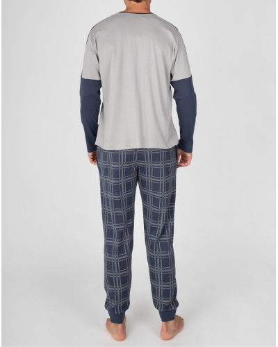 Long pyjamas 100% cotton Massana (Sable)