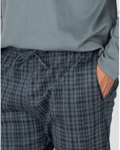 Long pyjamas 100% cotton Massana (Kaki)