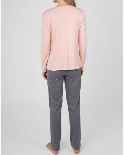 Pijama largo Massana (Imprimé Coeur)