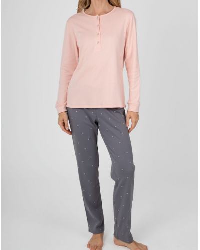Pijama largo Massana (Imprimé Coeur)