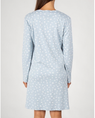 Camisone mangas largas 100% algodón Massana (Bleu)