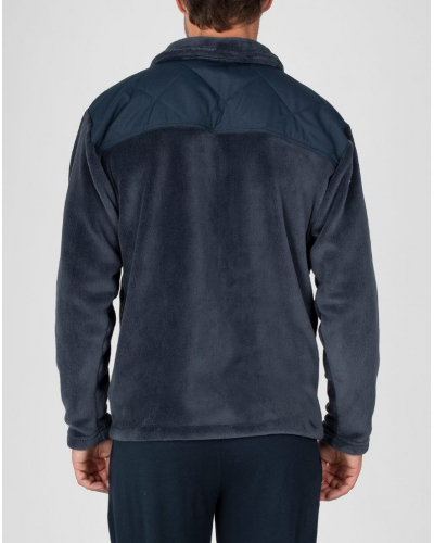 Chaqueta polar con cremallera Massana (Gris foncé)