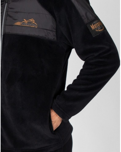 Polar jacket with zip Massana (Noir)