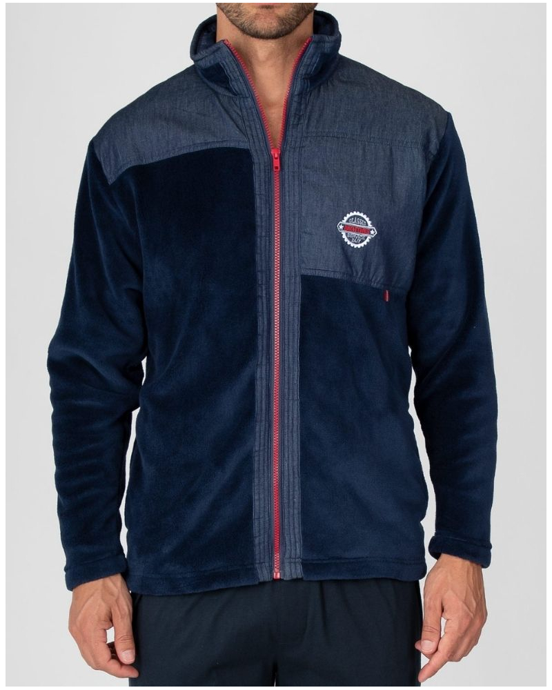 Veste polaire à fermeture éclair Massana (Marine)